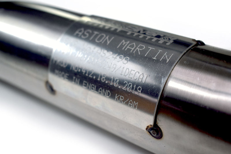 Aston Martin Vantage Secondary Catalyst Delete Pipes (2018 - 24)