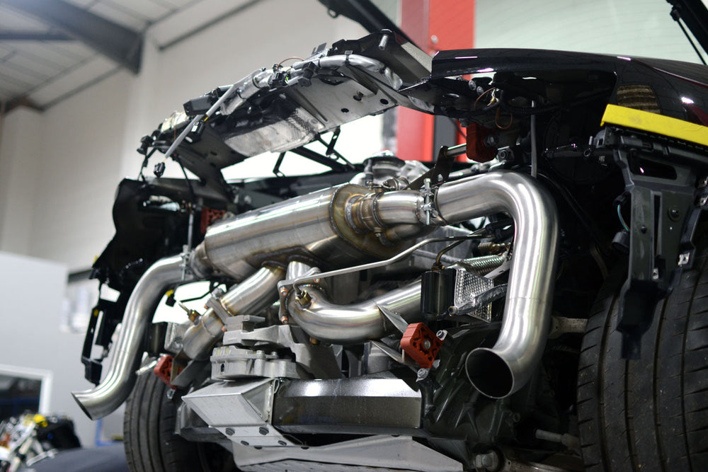Audi R8 V10 (with GPFs) Sport Exhaust with Sound Architect™ OR GPF delete pipes (2020 on EURO Spec)