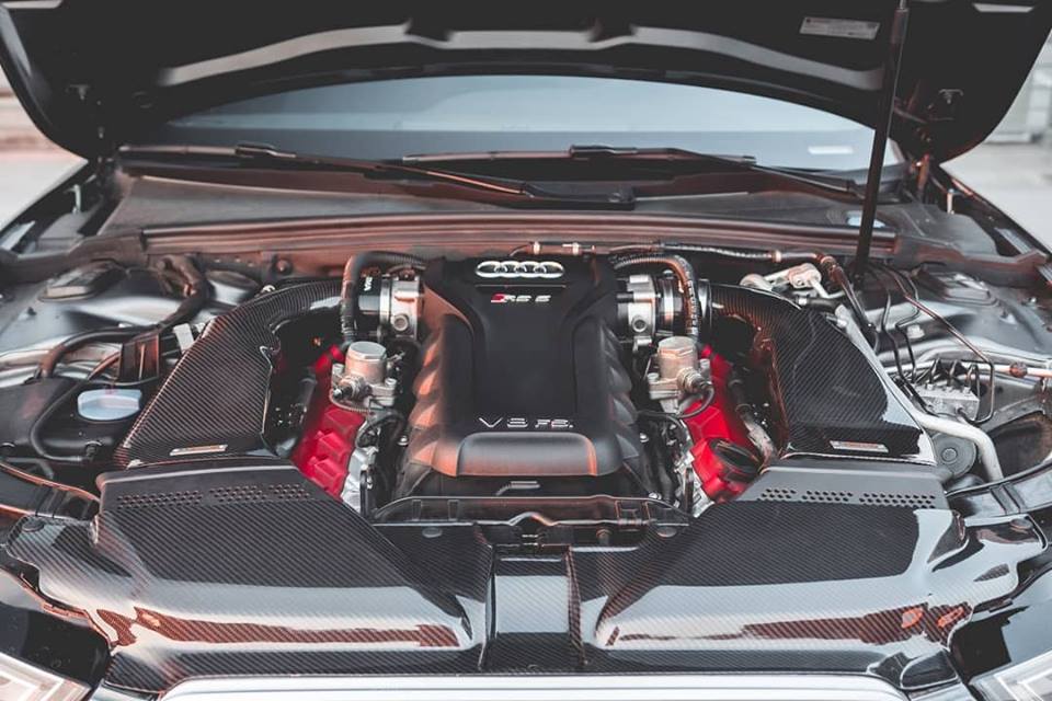 Audi RS4 RS5 B8 B8.5 ARMASPEED Carbon Fiber Cold Air Intake