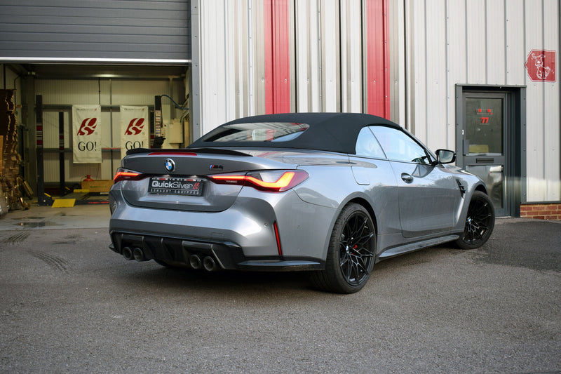 BMW M4 G82 G83 (2021 on) Standard Exit Sport Exhaust with Sound Architect™ with OR without OPF delete pipes.