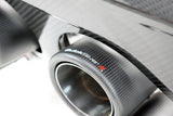 BMW M4 G82 G83 (2021 on) Centre Exit Sport Exhaust with Sound Architect™ Inc. Carbon Diffusor Kit with OR without OPF delete pipes.