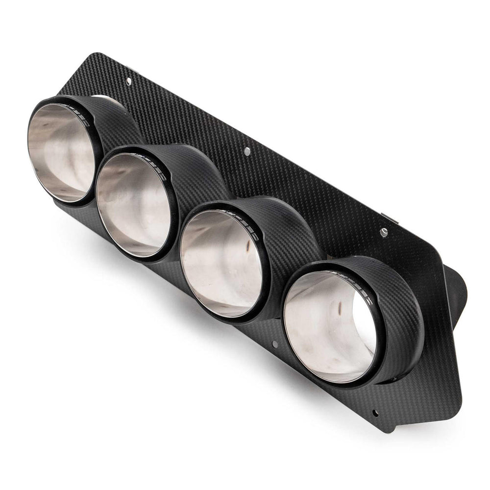 Fabspeed Chevrolet Corvette C8 Z06 Carbon Fiber Quad Tips (2023+)