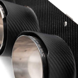 Fabspeed Chevrolet Corvette C8 Z06 Carbon Fiber Quad Tips (2023+)