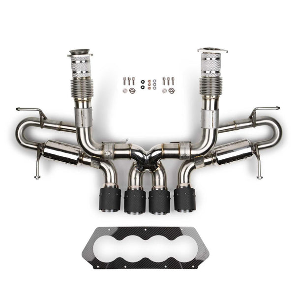 Fabspeed Chevrolet Corvette C8 Stingray / E-Ray  Valved Center Exit Conversion Exhaust System (2023+)