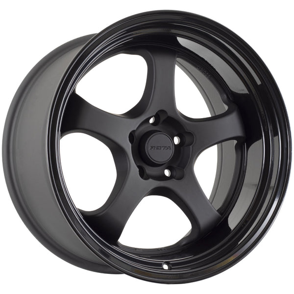 D2EX-Matt Black Gloss Black Lip