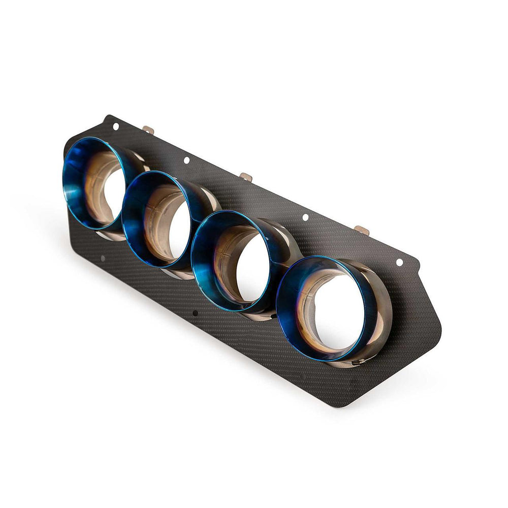 Fabspeed Chevrolet Corvette C8 Z06 Titanium Quad Tips (2023+)