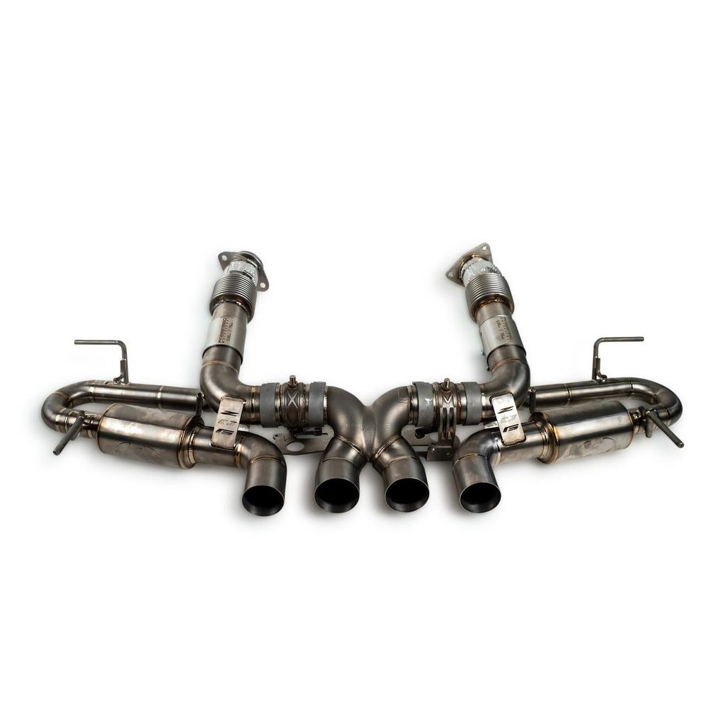 Fabspeed Chevrolet Corvette C8 Z06  Titanium Valvetronic Cat-Back Exhaust System (2023+)