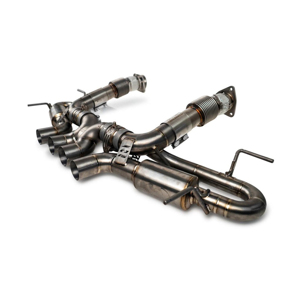 Fabspeed Chevrolet Corvette C8 Z06  Titanium Valvetronic Cat-Back Exhaust System (2023+)
