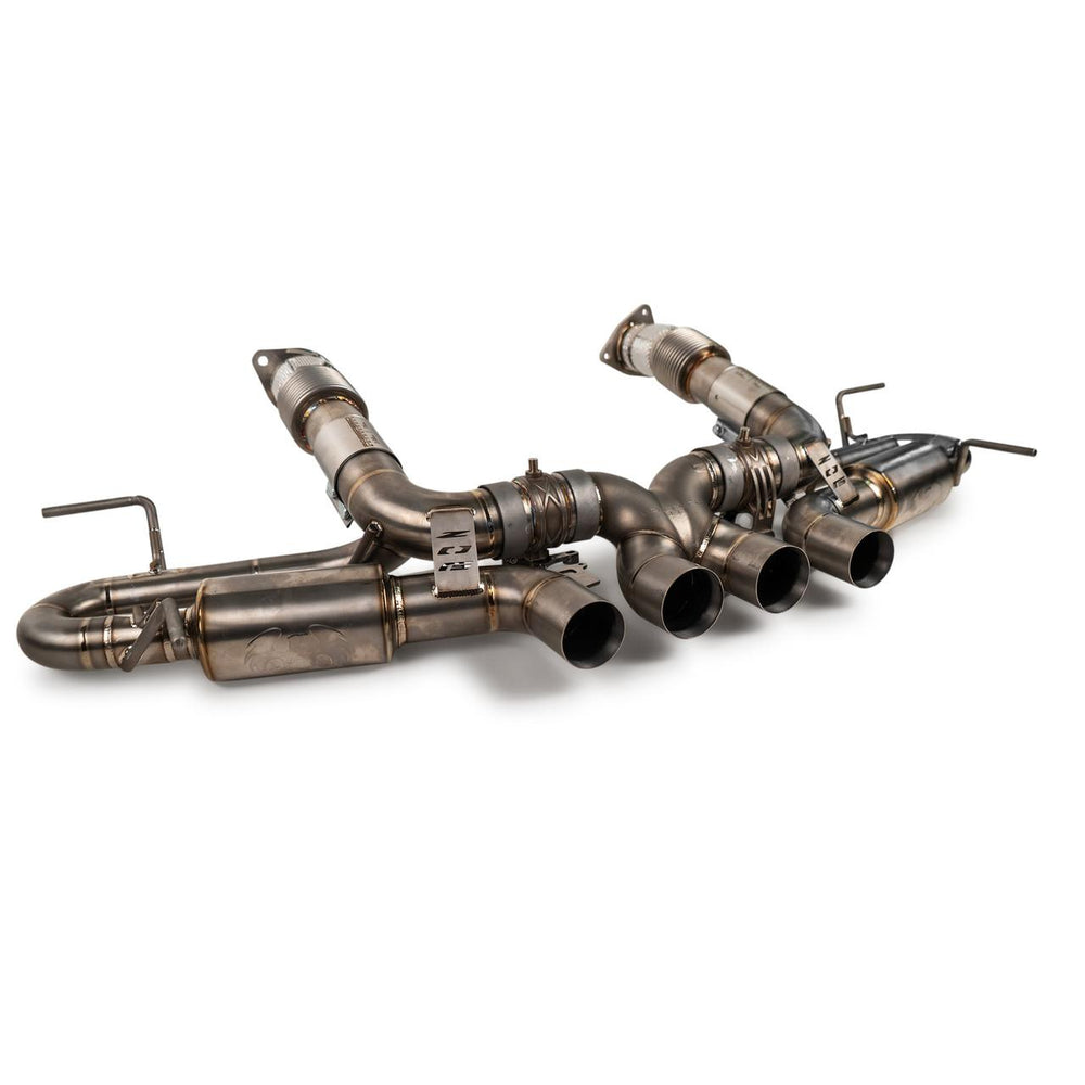 Fabspeed Chevrolet Corvette C8 Z06  Titanium Valvetronic Cat-Back Exhaust System (2023+)