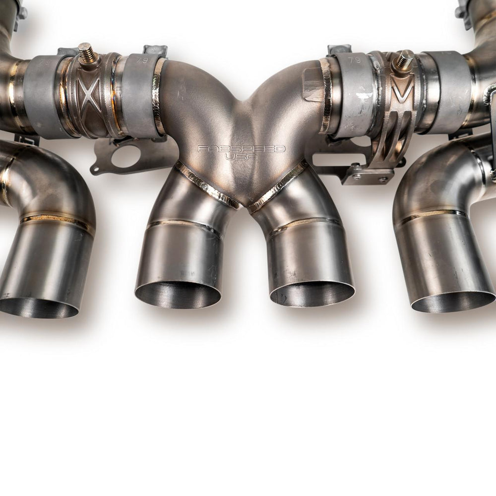 Fabspeed Chevrolet Corvette C8 Z06  Titanium Valvetronic Cat-Back Exhaust System (2023+)