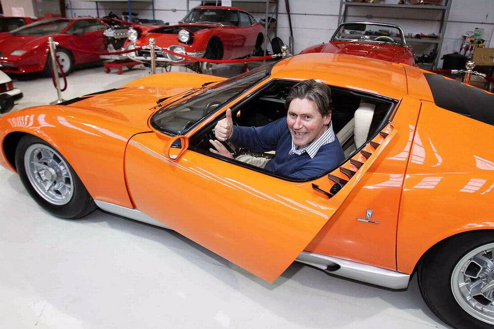 Lamborghini Miura P400 inc. S, SV Stainless Steel Exhaust (1966-72)