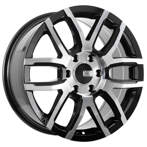 Stockholm-Gloss Black Machined Face