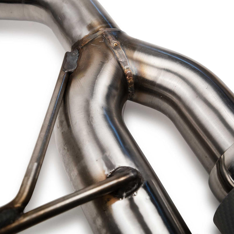 Fabspeed Macan S / GTS / Turbo Rear Slip-on Sport Exhaust (2014-2018)