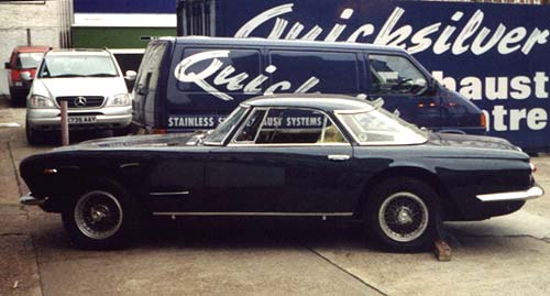 Maserati 5000 GT - Stainless Steel Exhaust (1959-64)