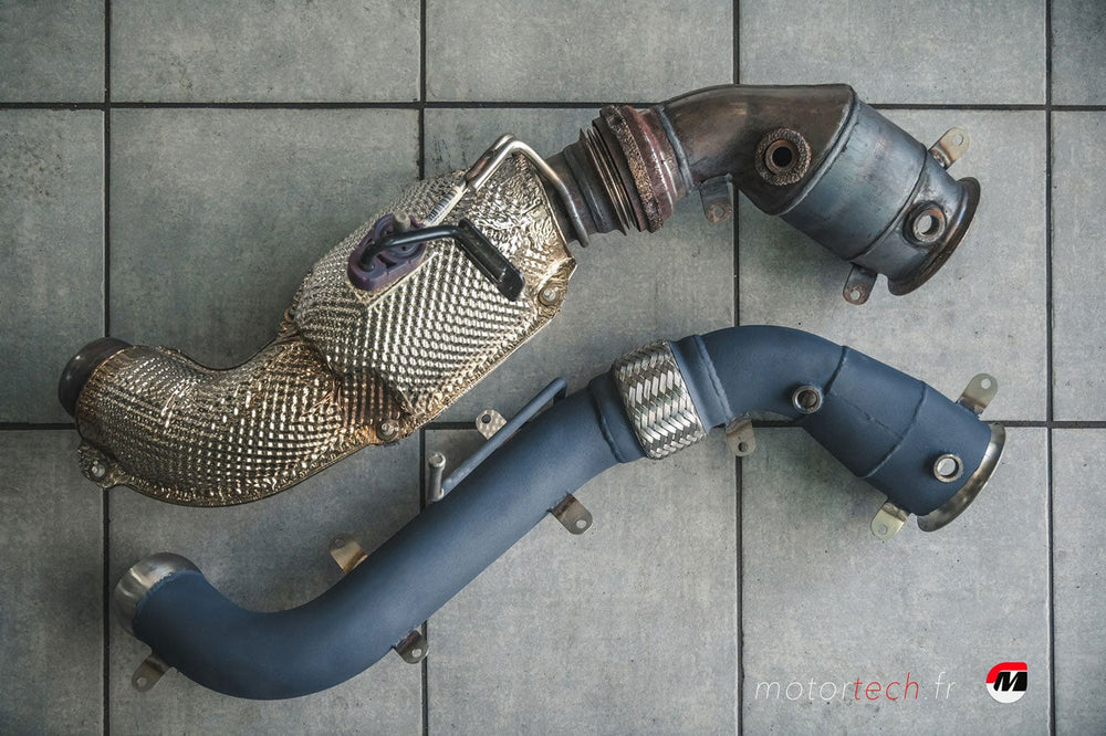 McLaren 540C Ceramic Coated Catalyst Replacement Pipes (2016 on)