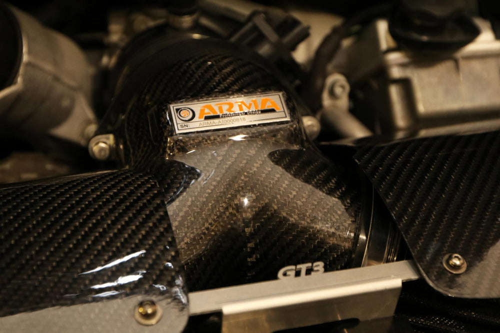 Porsche 997.2 GT3 ARMASPEED Carbon Fiber Cold Air Intake