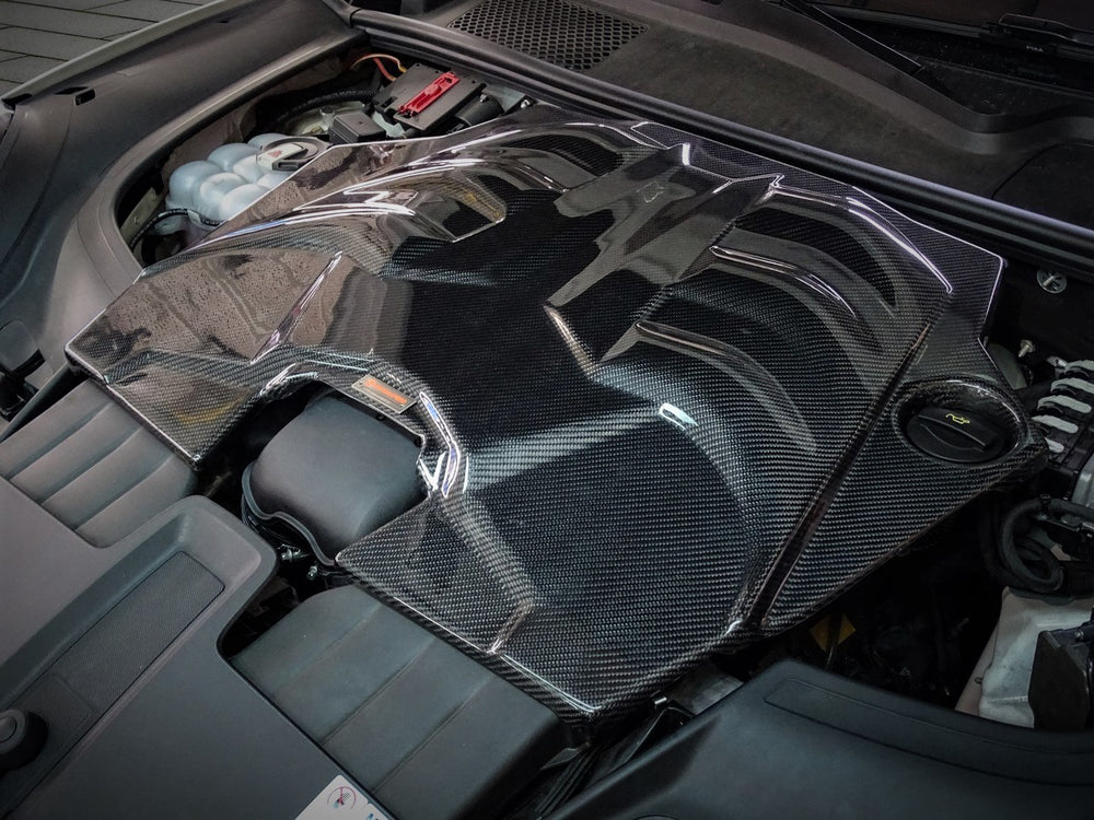 Porsche Cayenne 3rd gen E-Hybrid / S / GTS / Turbo ARMASPEED Carbon Fiber Cold Air Intake