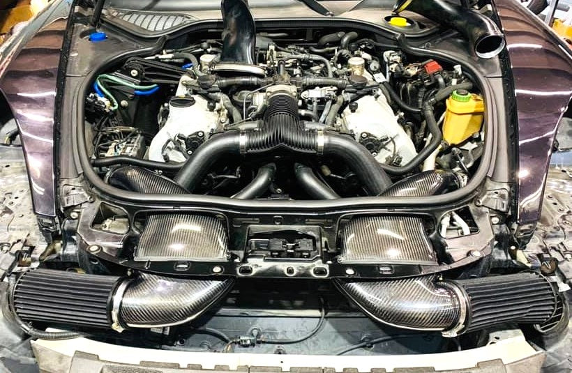Porsche Panamera ARMASPEED Carbon Fiber Cold Air Intake
