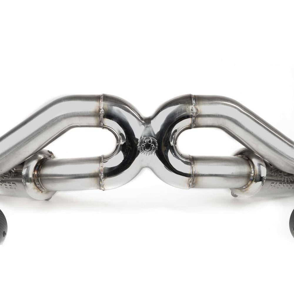 Fabspeed Porsche 718 GT4 / GTS / Spyder Valvetronic X-Pipe Exhaust System (2020+)