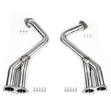 Fabspeed Porsche 718 GT4 / GTS / Spyder Over Axle Link Pipes (2020+)