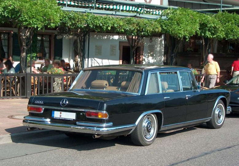 Mercedes 600 Pullman W100 Stainless Steel Exhaust (1963-81)