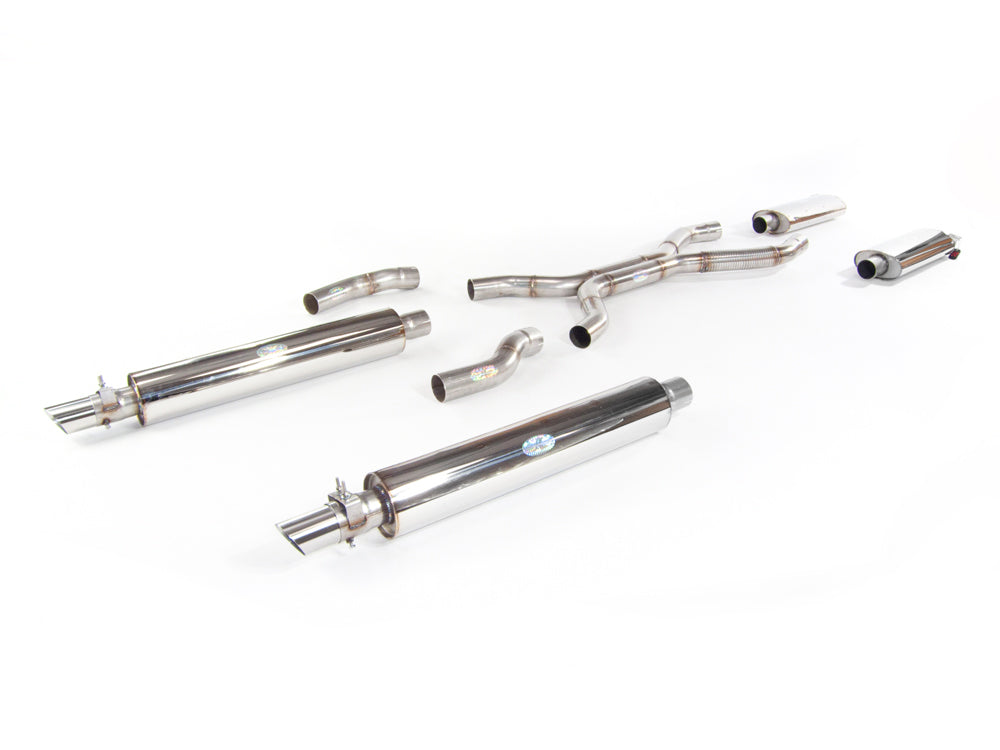 Aston Martin V8 inc. Vantage and Volante Stainless Steel Sport Exhaust (1973-89)