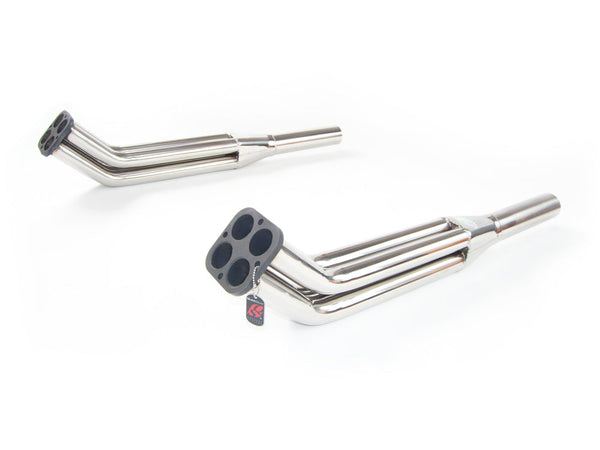 Aston Martin V8 Stainless Steel Collectors 2.5 inch (1973-89)