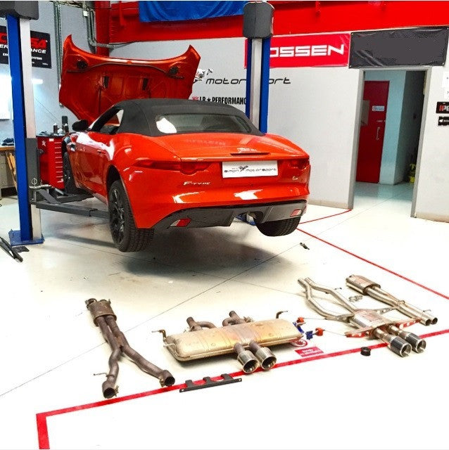 Jaguar F Type V6 Coupe, Convertible Sport Exhaust (2014 on)