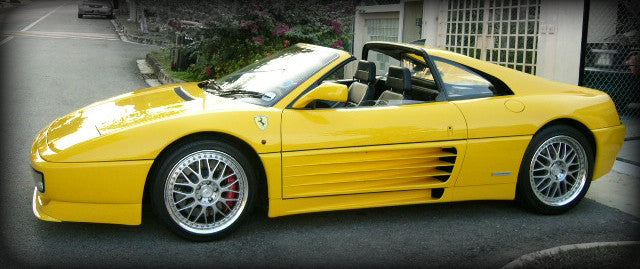 Ferrari 348 Stainless Steel Catalyst Replacement Pipes (1990-94)