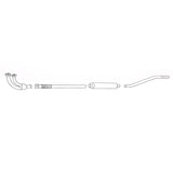 Aston Martin DB2 4 Stainless Steel Exhaust (1953-57)