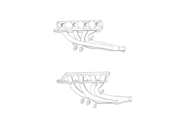 Maserati Quattroporte III V8 Stainless Steel Manifolds (1979-90)