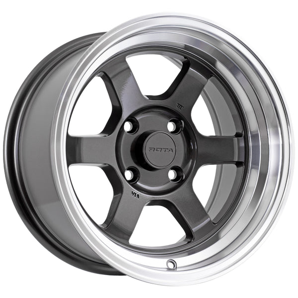 GridV-Gunmetal Polished Lip