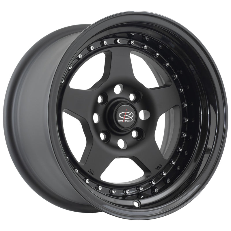 Kyusha-Flat Black Gloss Black Lip