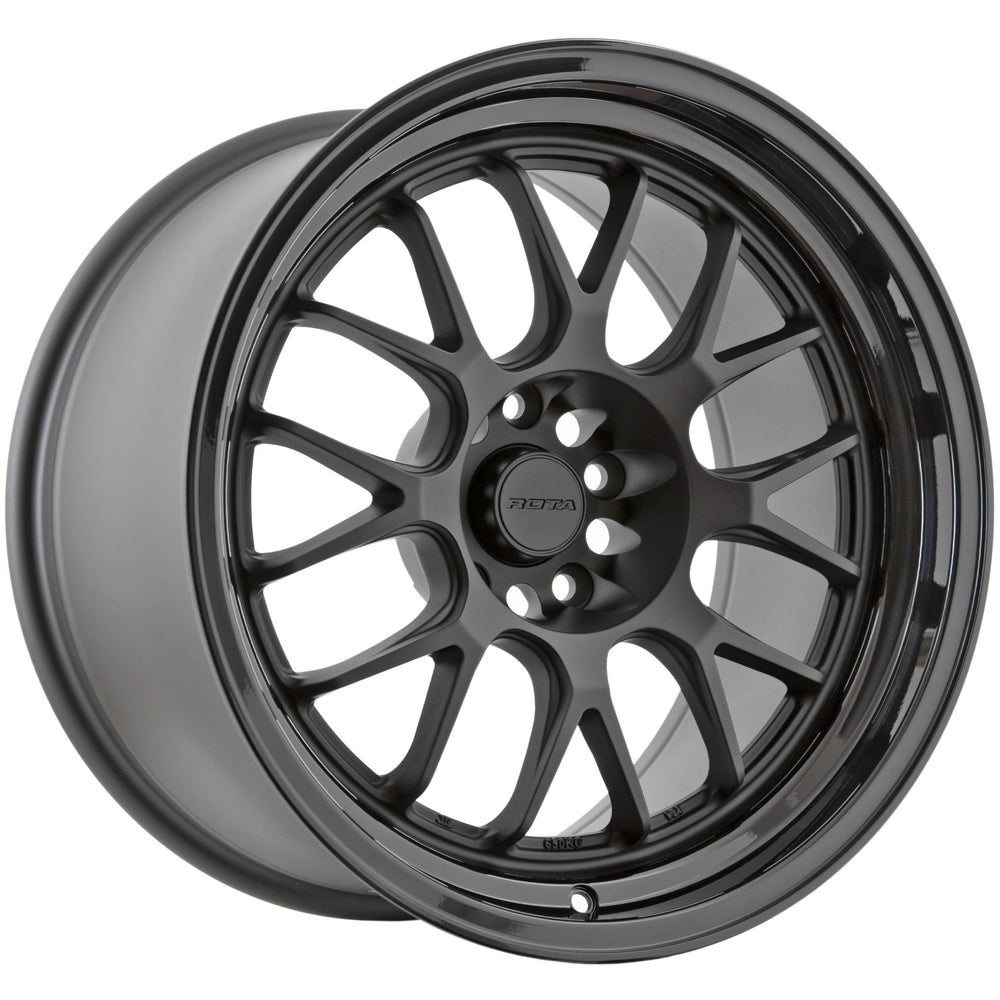 MXR-Matt Black Gloss Black Lip