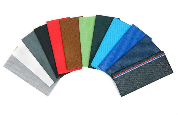 Fabspeed Porsche 993 Carrera RS-Style Red 3 Point Replacement Seat Belts (1994-1998)