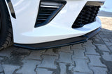 Front Splitter V.2 compatible with Chevrolet Camaro 6TH-GEN. Phase-i 2SS Coupe (2016-18) - Carbon Look