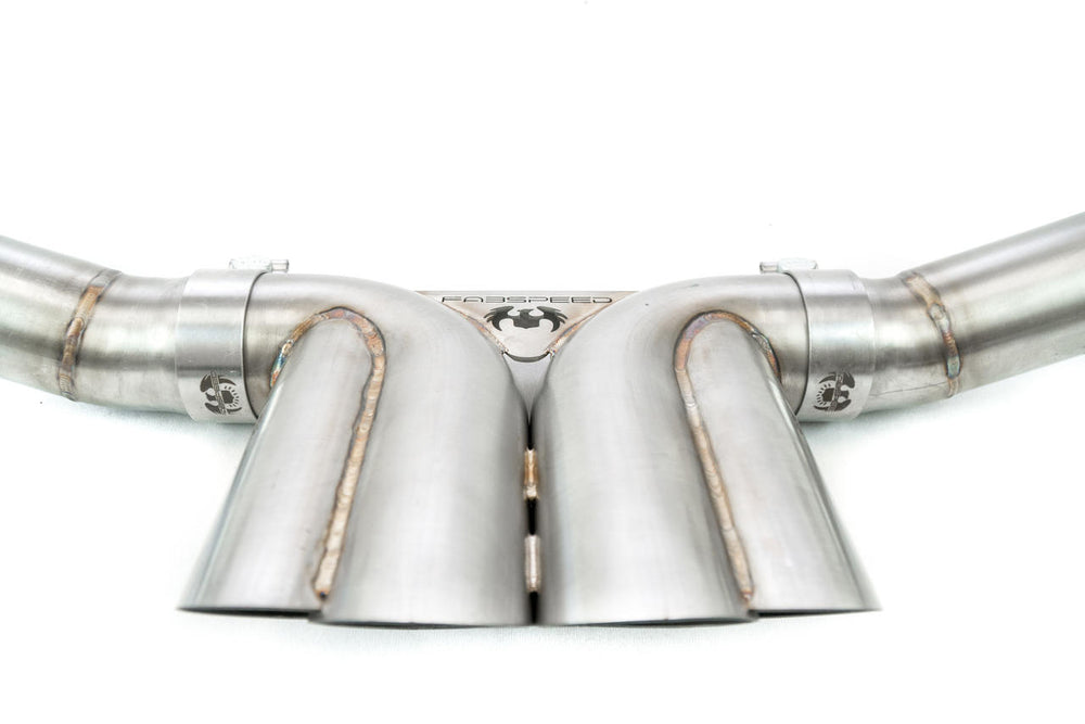 Fabspeed Acura NSX TT / Type S Quad-Tip Cat Back Sport Exhaust (2017-2022)