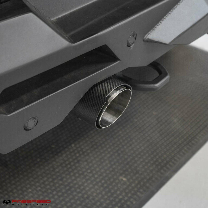 Fabspeed Dodge RAM TRX 1500 Deluxe Carbon Fiber Tips (2021+)