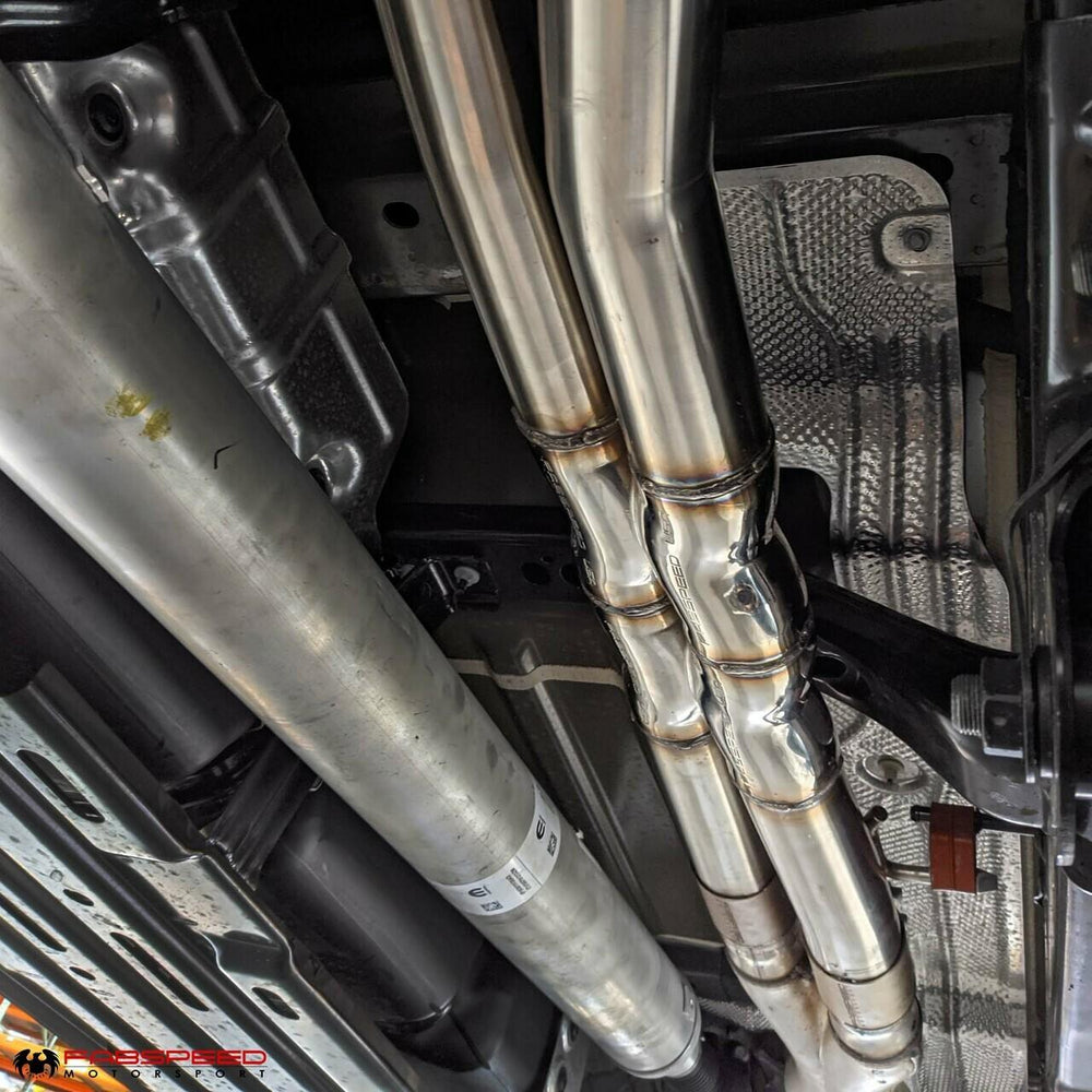 Fabspeed Dodge RAM TRX 1500 Double X-Pipe Resonator Bypass (2021+)