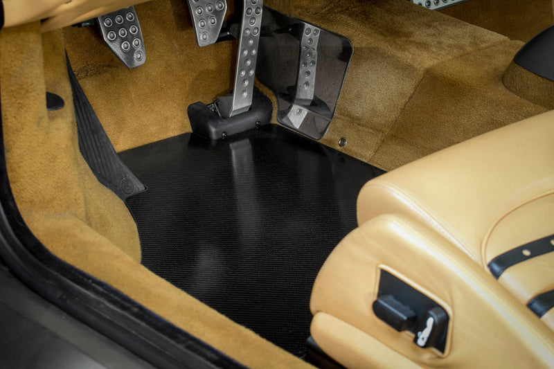 Fabspeed Ferrari 360 Carbon Fiber Floor Mats / Track Mats (1999-2005)