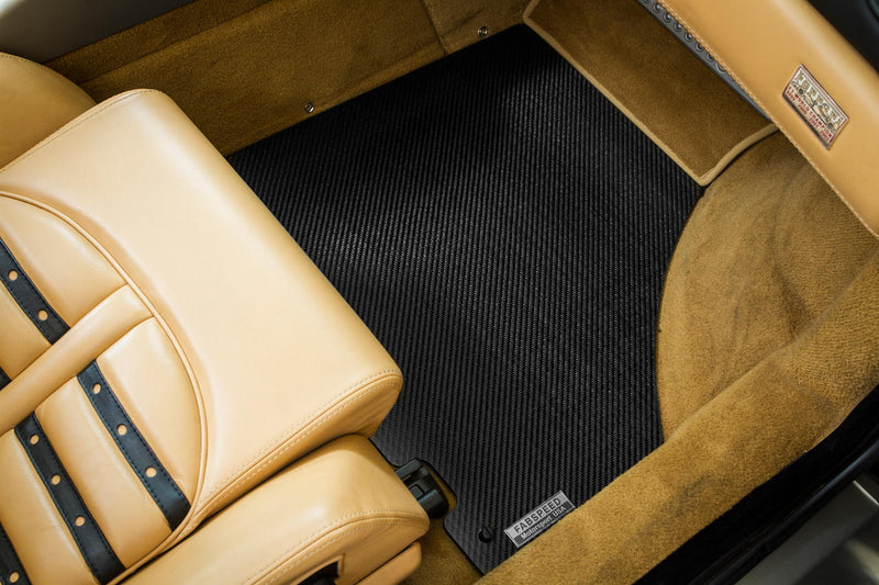 Fabspeed Ferrari 360 Carbon Fiber Floor Mats / Track Mats (1999-2005)