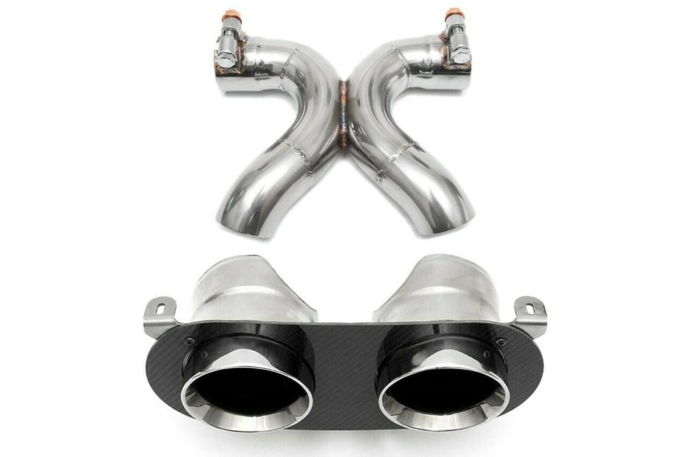 Fabspeed Ferrari 458 Italia Challenge Style Dual Exhaust Tips (2010-2015)