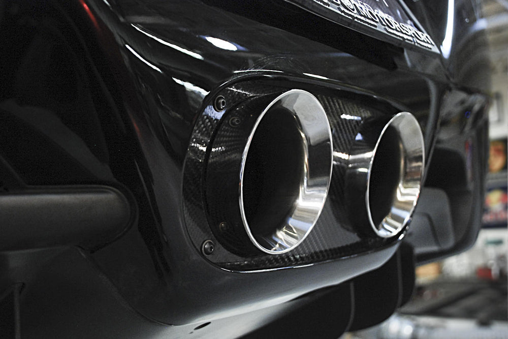 Fabspeed Ferrari 458 Italia Challenge Style Dual Exhaust Tips (2010-2015)