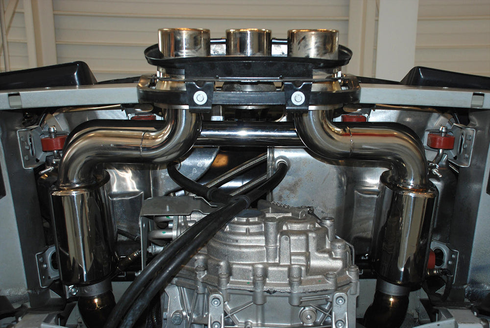 Fabspeed Ferrari 458 Italia Maxflo CHALLENGE STYLE dual outlet Performance Exhaust System (2010-2015)