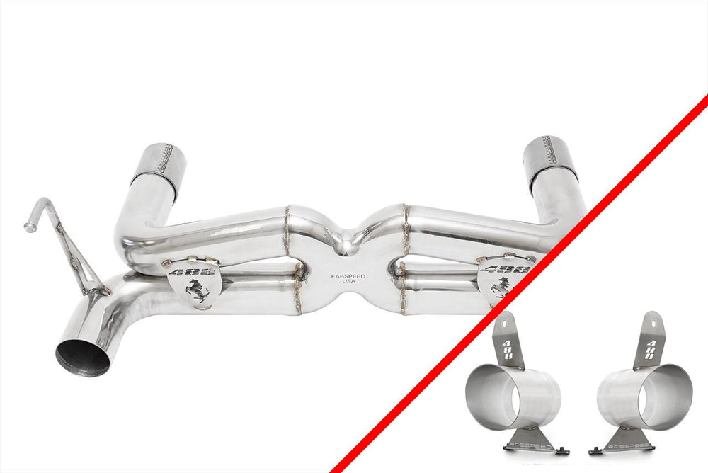 Fabspeed Ferrari 488 Supersport X-Pipe Exhaust System