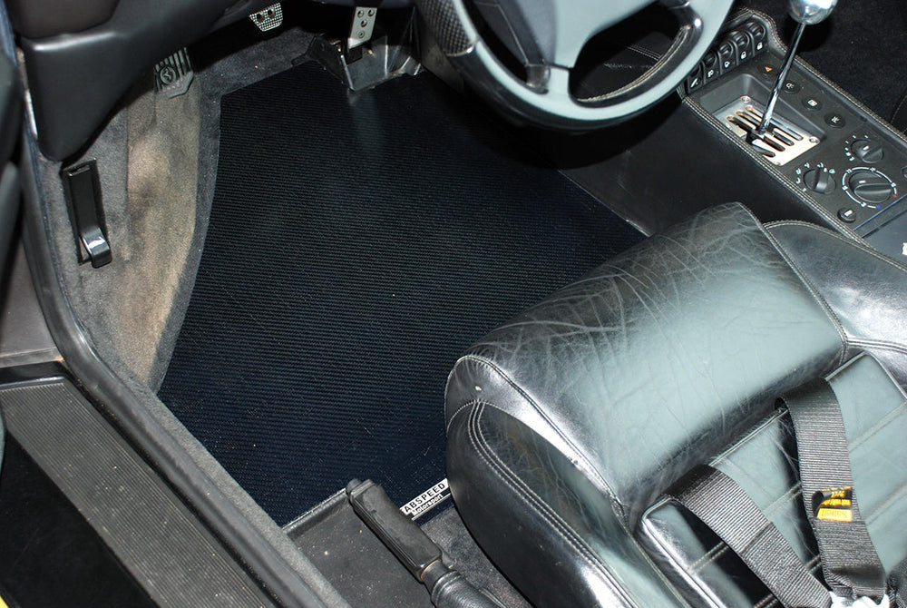 Fabspeed Ferrari F355 Carbon Fiber Floor Mats / Track Mats (1994-1999)
