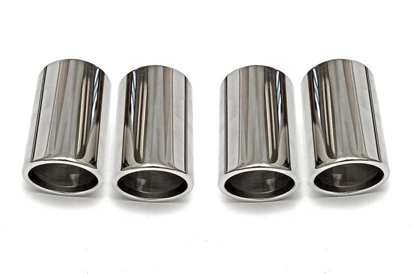 Fabspeed Ferrari F430 Polished Slip-On Tip Covers (2005-2009)