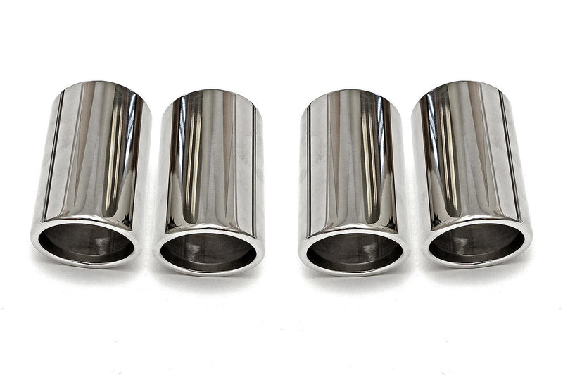 Fabspeed Ferrari F430 Polished Slip-On Tip Covers (2005-2009)