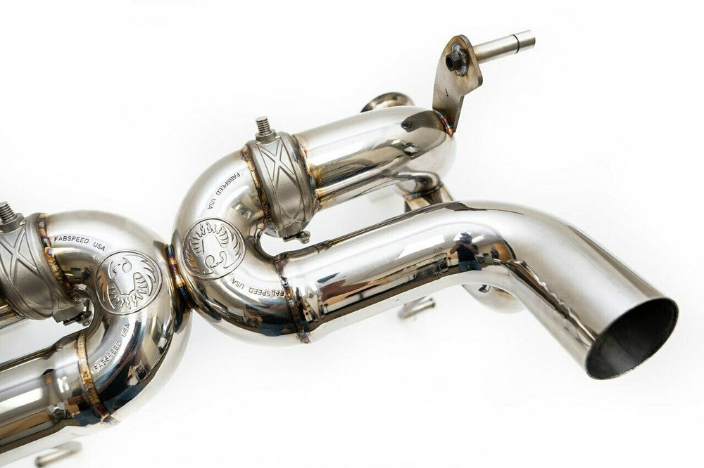 Fabspeed Lamborghini Aventador SVJ Valvetronic Supersport X-Pipe Exhaust System