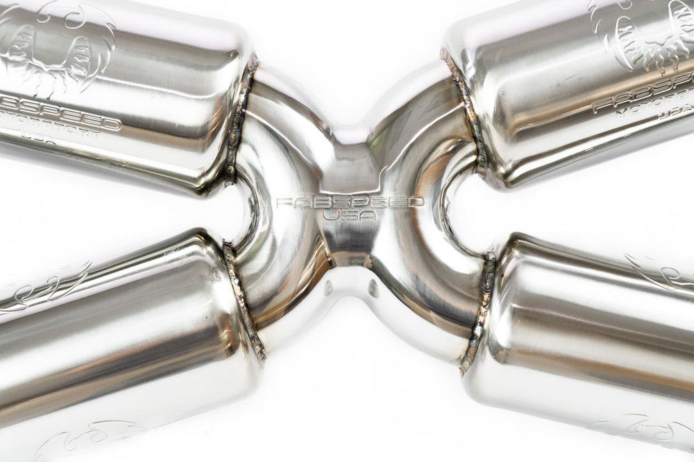 Fabspeed Lamborghini Huracan EVO / STO / Sterrato Valved Supersport X-Pipe Exhaust System (2019+)